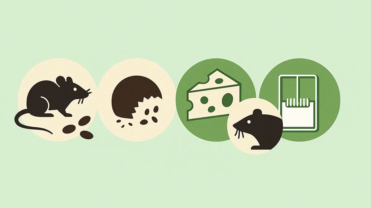 Signes d'une infestation de rats ou souris