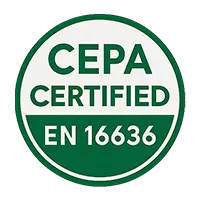 CEPA Certified EN 16636